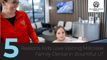 Discover why kids love Millcreek Family Dental! From gentle care to a fun atmosphere, we're one of the top choices for a kids’ dentist in Bountiful UT. Schedule your child's happy visit today!