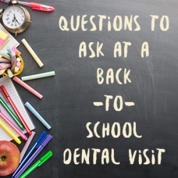 Bountiful dentist Dr. Anthony Baird of Millcreek Family Dental shares ideas for questions parents and children can ask at a back-to-school dental visit.