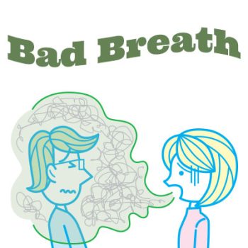 Bountiful dentist, Dr. Anthony Baird at Millcreek Family Dental tells patients about bad breath – what causes it, and how to prevent it!