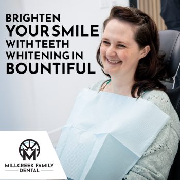 Looking for professional teeth whitening in Bountiful? Learn how Dr. Baird at Millcreek Family Dental can help you achieve a brighter smile.